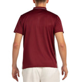 Bullpadel Poloshirt Arbo Heren Rood Achterkant