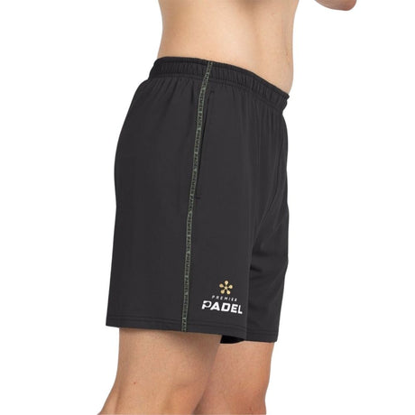 Bullpadel Short Preux Herren Schwarz