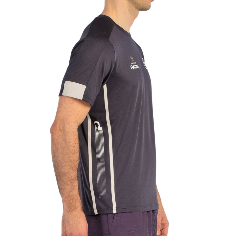 Bullpadel Shirt Borni Padel Herren Carbon