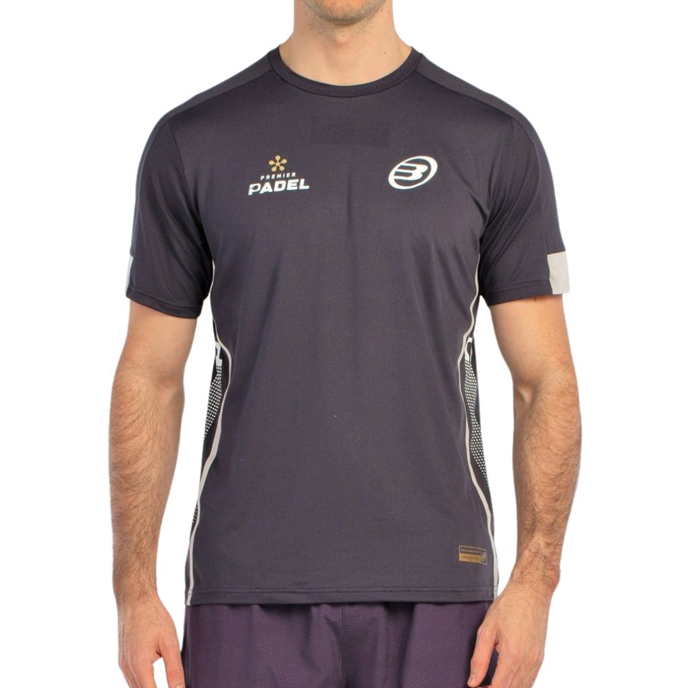 Bullpadel Shirt Borni Padel Herren Carbon