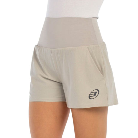 Bullpadel Short Adura Dames Grijs Voorkant