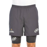 Bullpadel Short Barde Heren Carbon Voorkant