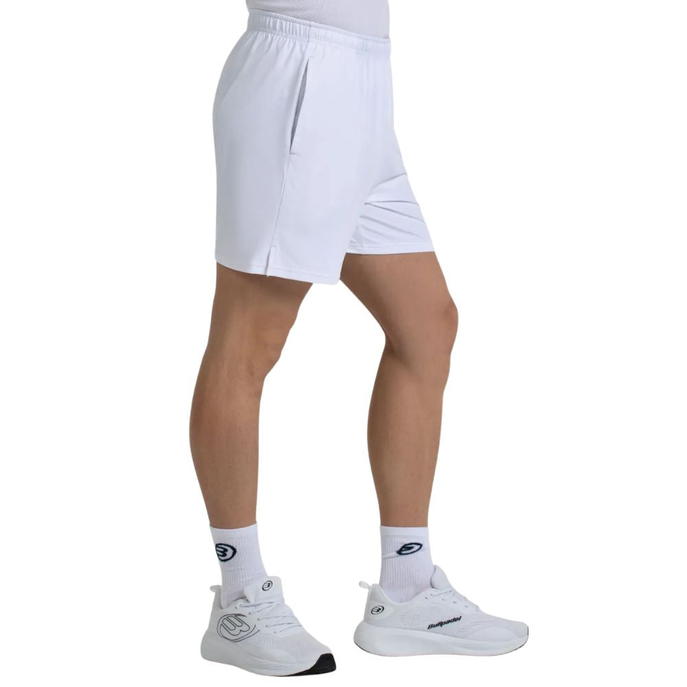 Bullpadel Short Ceclavin 26I Heren Wit Zijkant