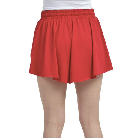 Bullpadel Short Electra Dames Rood Achterkant