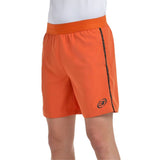 Bullpadel Short Maceda Heren Oranje Vooraanzicht Zij