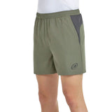 Bullpadel Short Muinos Heren Kaki Voorkant