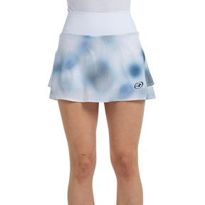 Bullpadel Skirt Dauga Dames Wit Blauw 