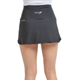 Bullpadel Skort Aduja Dames Zwart Achterkant
