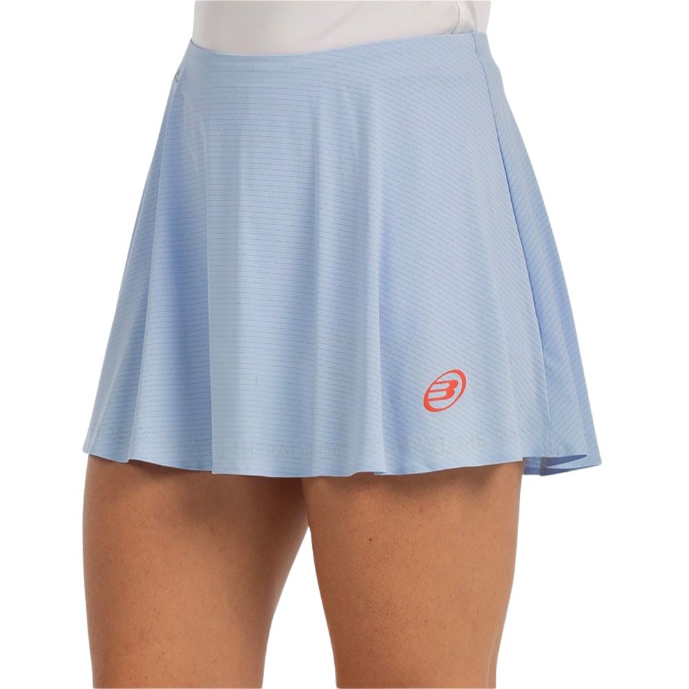 Bullpadel Skort Catoira Dames Lichtblauw Voorkant