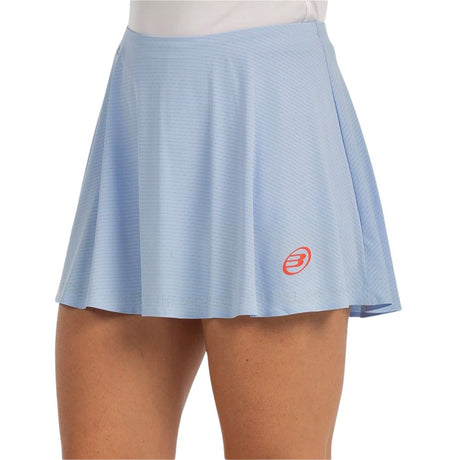 Bullpadel Skort Catoira Dames Lichtblauw Voorkant