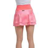 Bullpadel Skort Dauga Dames Roze Achterkant