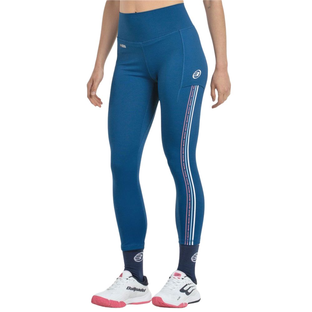 Bullpadel Sportbroek Damava Dames Blauw Voorkant