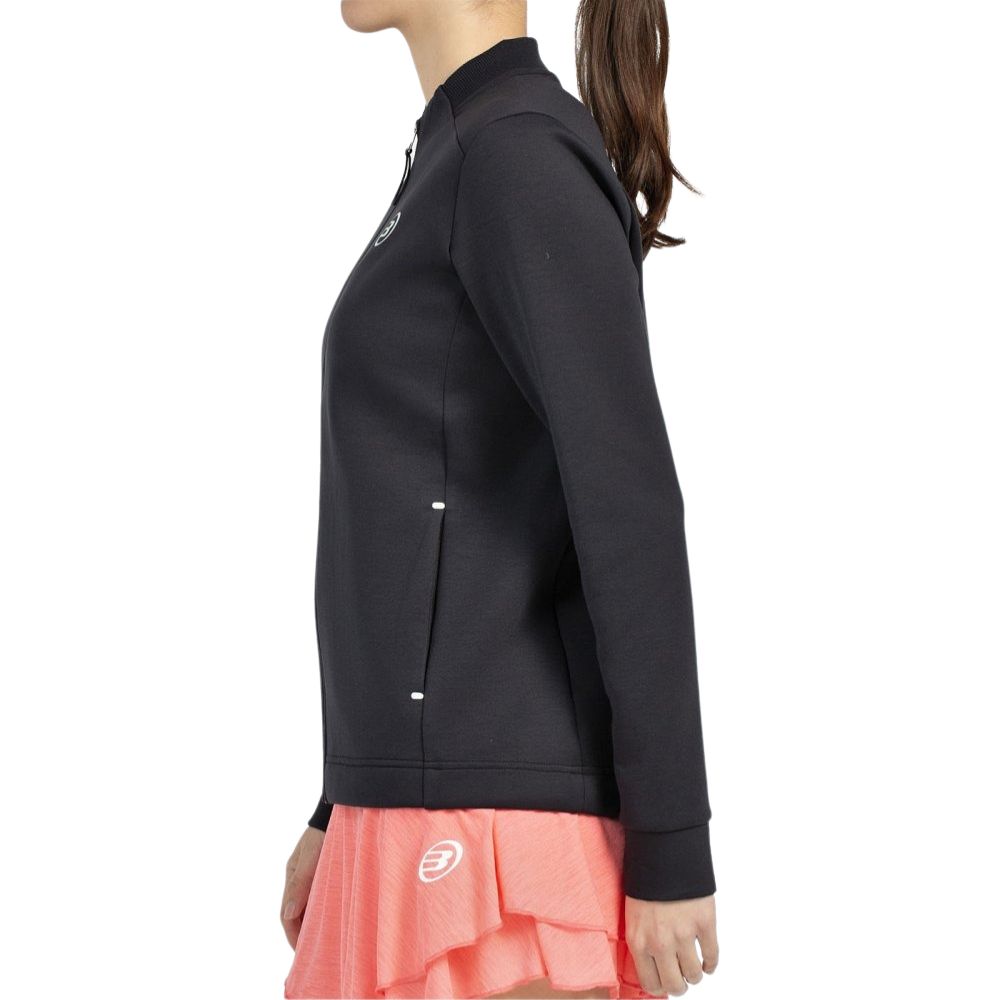 Bullpadel-Sweat-Shirt-Acore-Dames-Zwart-Zijkant