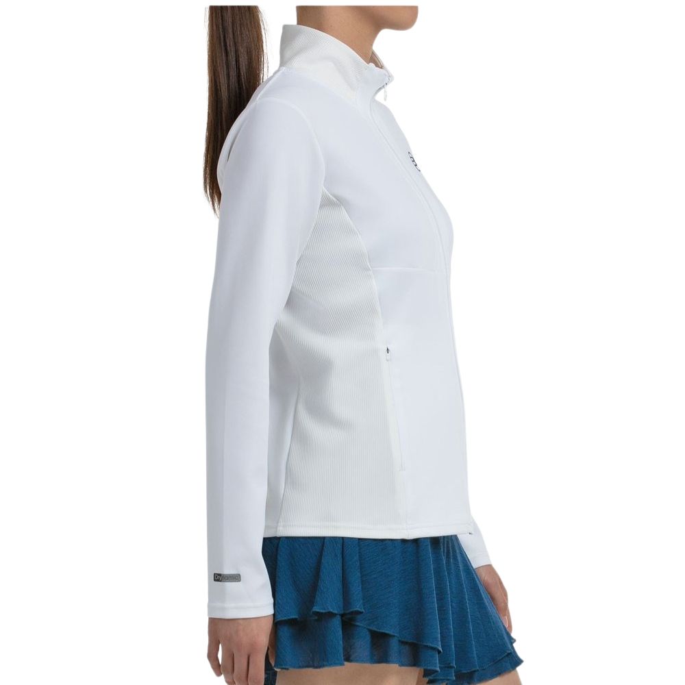 Bullpadel Sweat-Shirt Desna Dames Wit Zijaanzicht