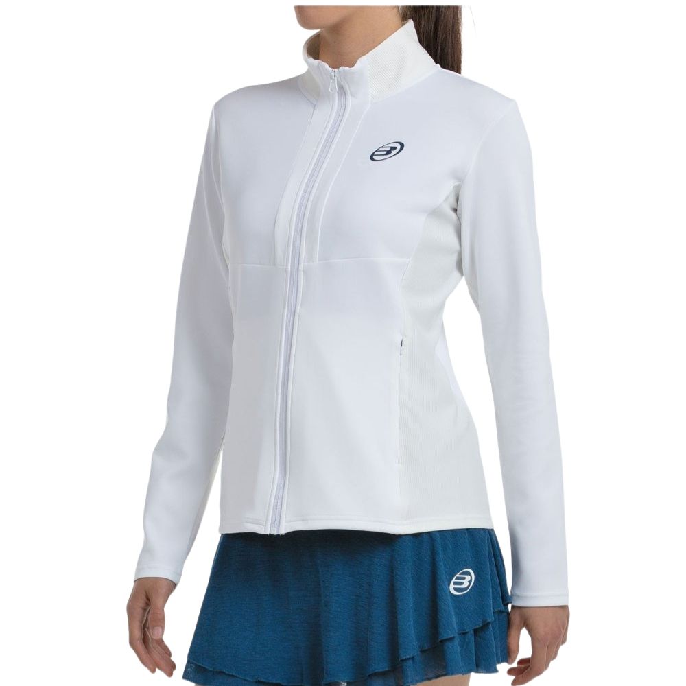 Bullpadel Sweat-Shirt Desna Dames Wit Voorzijde