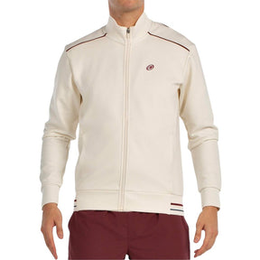 Bullpadel Sweatshirt Abadin Heren Ecru Voorkant