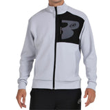 Bullpadel Sweatshirt Breen Heren Grijs Voorkant