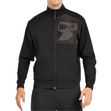Bullpadel Sweatshirt Breen Heren Zwart Voorkant