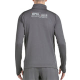 Bullpadel Sweatshirt Eridanu Heren Donkergrijs Achterkant