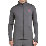 Bullpadel Sweatshirt Eridanu Heren Donkergrijs Voorkant