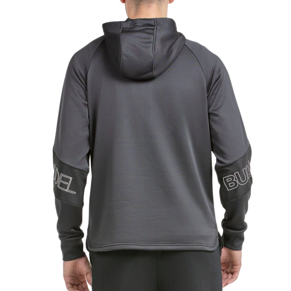 Bullpadel Sweatshirt Gumala Zwart Achterkant