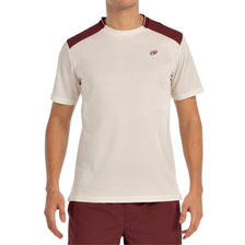 Bullpadel T-Shirt Acrux Heren Wit Voorkant