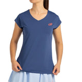 Bullpadel T-Shirt Covelo Damen Blau