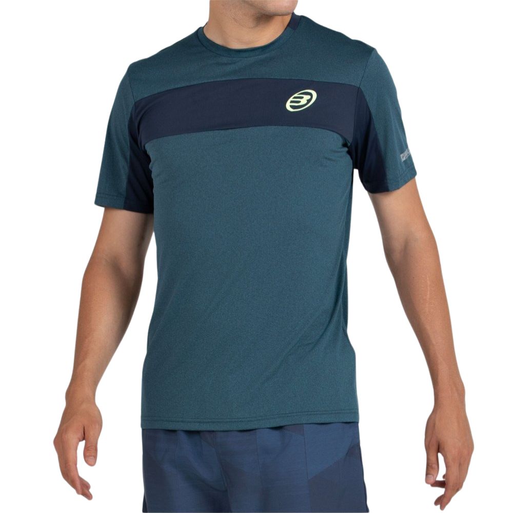 Bullpadel T-shirt Libio Heren Groen Links