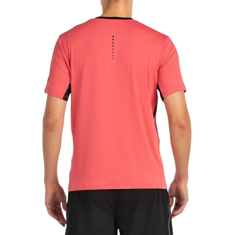 Bullpadel T-shirt Malmok Heren Roze Achterkant