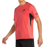 Bullpadel T-shirt Malmok Heren Roze Links