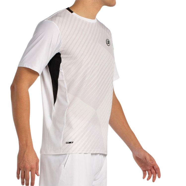 Bullpadel T-Shirt Malmok Herren Weiß