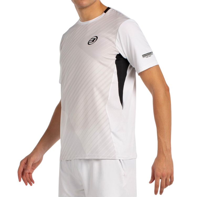 Bullpadel T-Shirt Malmok Herren Weiß