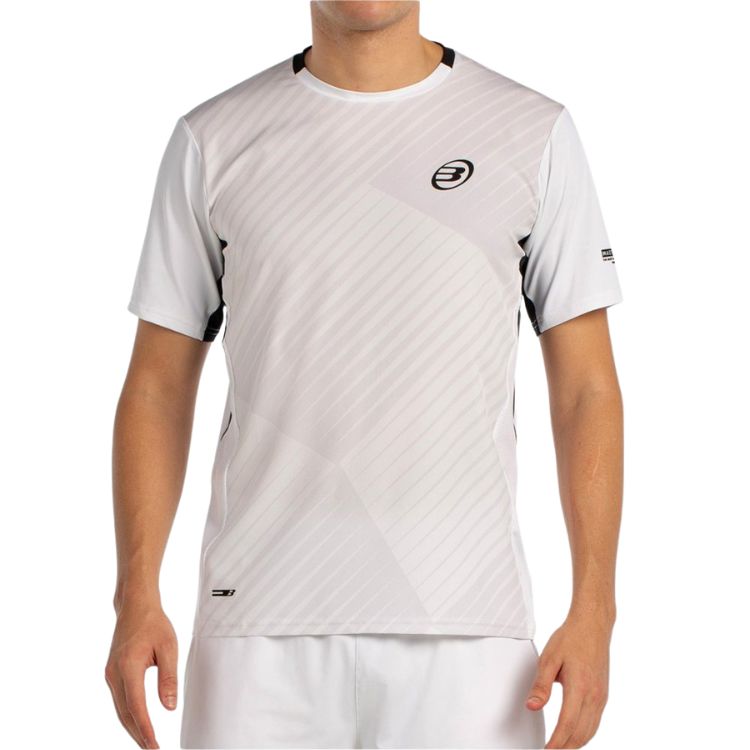 Bullpadel T-Shirt Malmok Herren Weiß