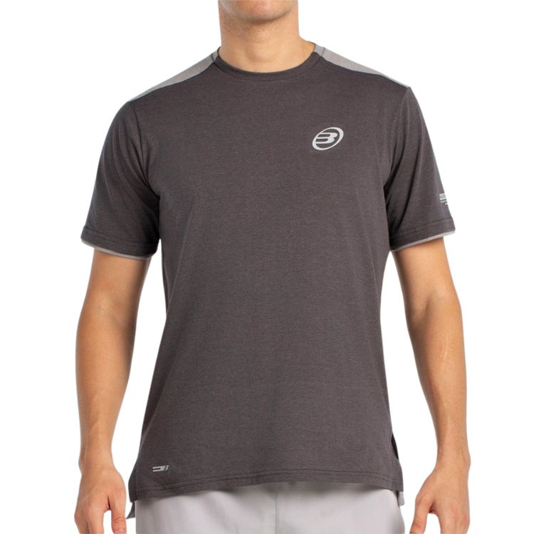 Bullpadel T-shirt Marsic Heren Zwart