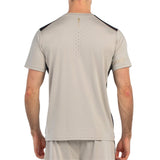 Bullpadel T-shirt Brece Heren Grijs Achterkant