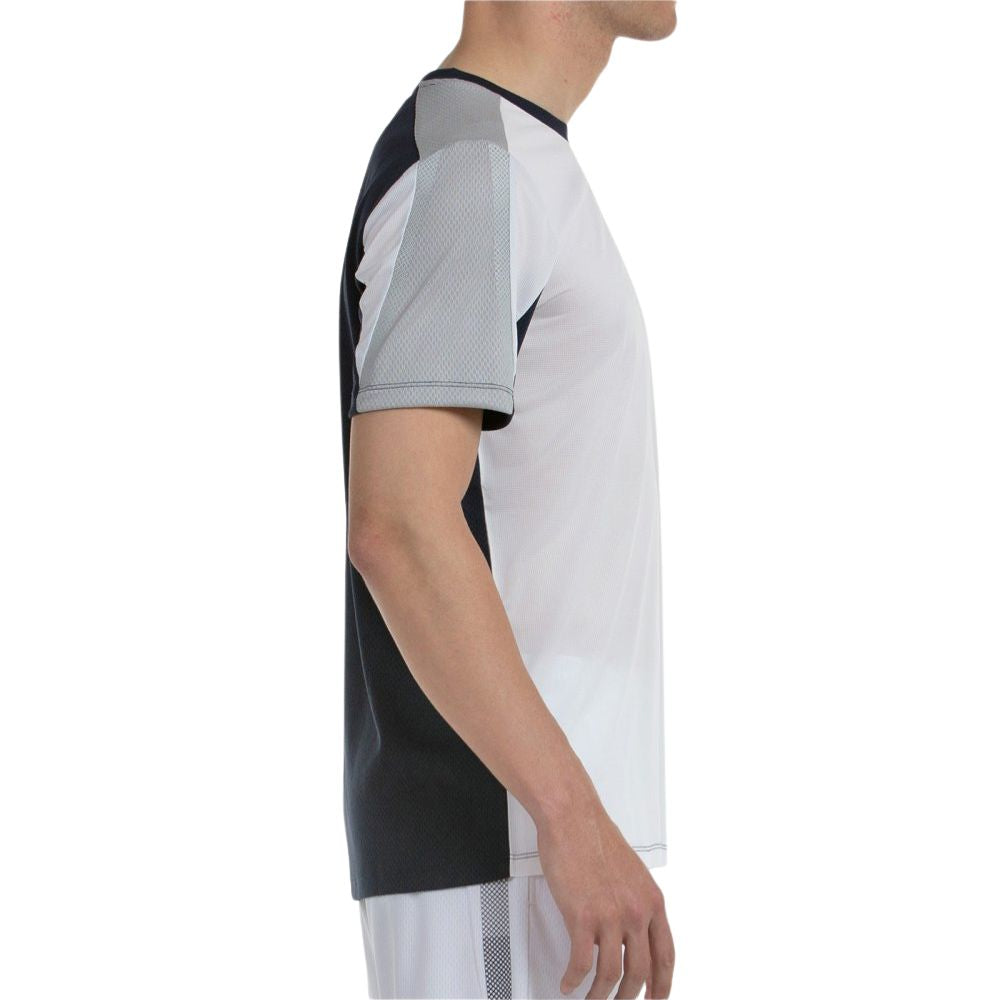 Bullpadel T-shirt Brego Heren Wit Zijkant