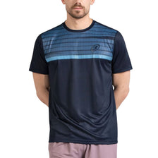 Bullpadel T-shirt Cisun Heren Donkerblauw Voorkant
