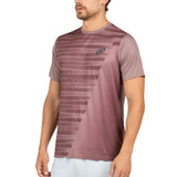 Bullpadel T-shirt Cori Heren Bruin Voorkant