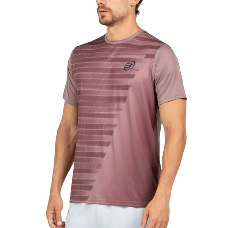 Bullpadel T-shirt Cori Heren Bruin Voorkant