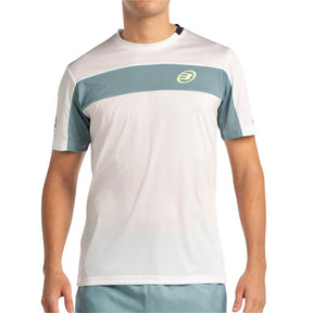 Bullpadel T-shirt Libio Heren Wit Voorkant