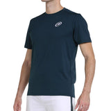 Bullpadel T-shirt Lili 25V Heren Navy Voorkant
