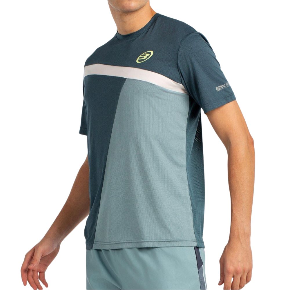Bullpadel T-shirt Llega Heren Donkergroen Links