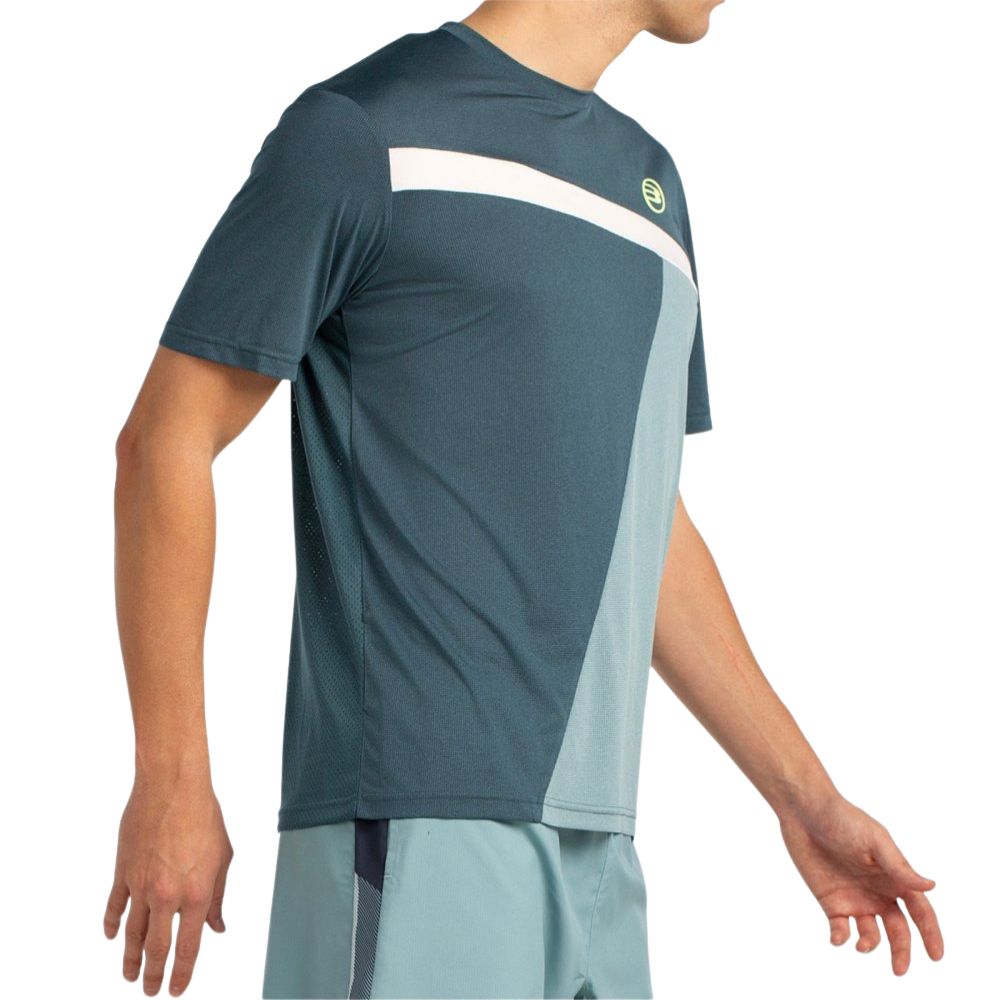 Bullpadel T-shirt Llega Heren Donkergroen Rechts