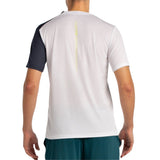 Bullpadel T-shirt Llico Heren Wit Achterkant
