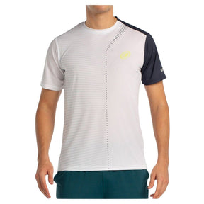 Bullpadel T-shirt Llico Heren Wit Voorkant