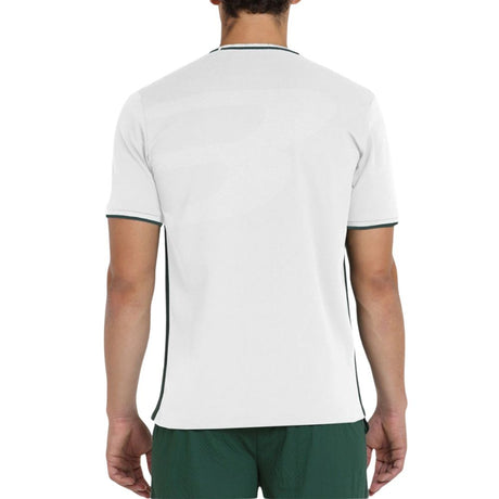 Bullpadel T-shirt Louren 25V Heren Wit Achterkant
