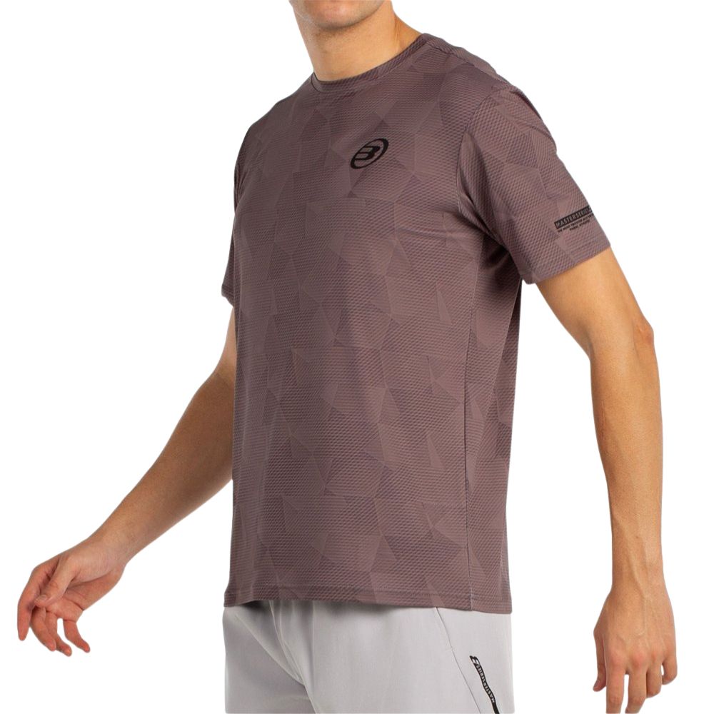 Bullpadel T-Shirt Macondo Heren Grijs Links