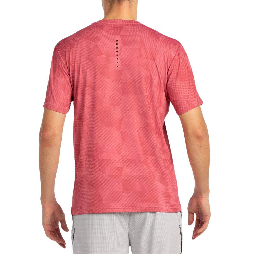 Bullpadel T-shirt Macondo Heren Roze Achterkant