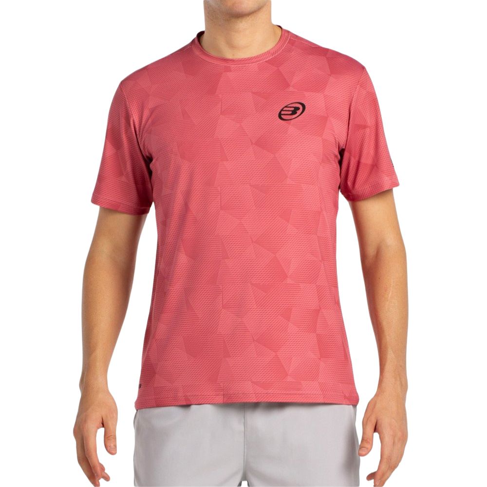 Bullpadel T-shirt Macondo Heren Roze Voorkant