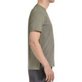 Bullpadel T-shirt Monda Heren Kaki Zijaanzicht